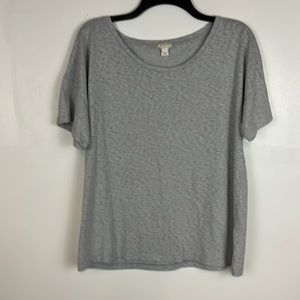 J Crew Large Gray Top